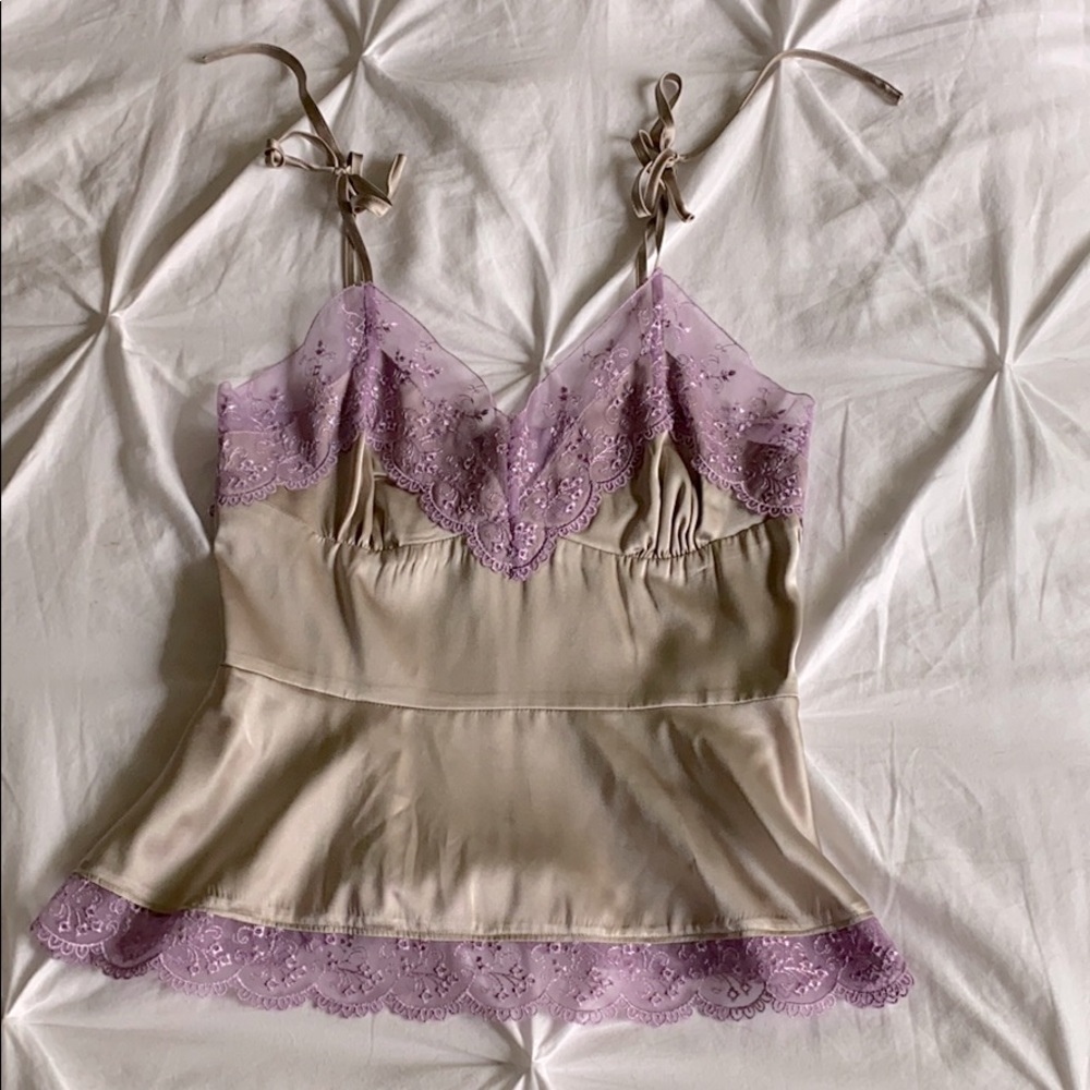 Cynthia Rowley silk tank
